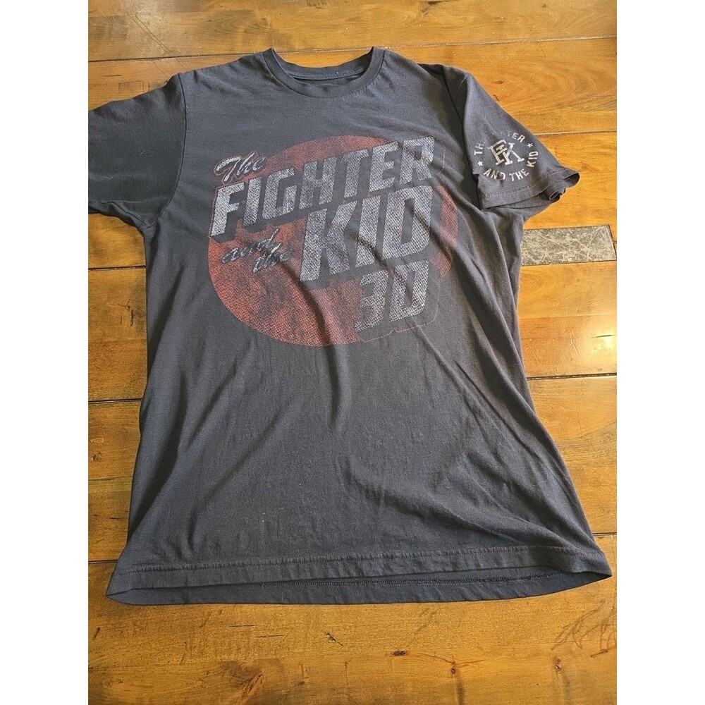 2016 The Fighter & The Kid 3D Podcast Shirt Mens XL TFATK Brendan Schaub Grey